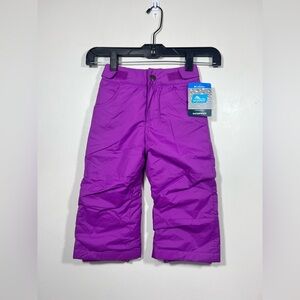 Columbia waterproof Snow Pants 2T 8886426722 starchaser Peak NWT Winter